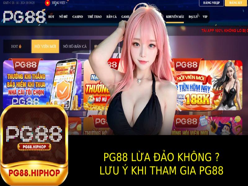  Pg88 lừa đảo không ? Và Những điều cần lưu ý tại đây khi tham gia 