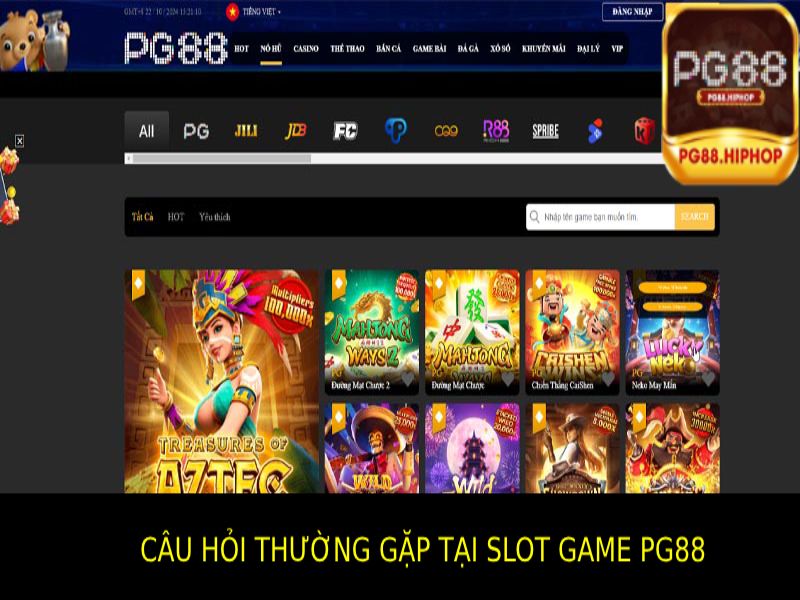 Các câu hỏi thường gặp xung quanh Slot game Pg88