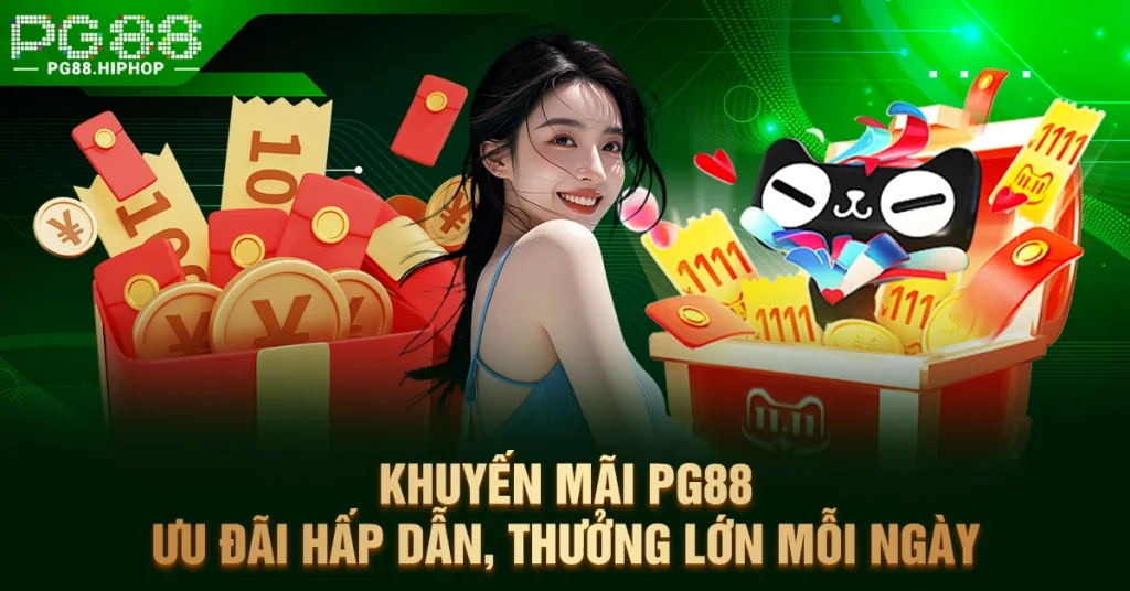 Khuyến Mãi PG88 - Ưu Đãi Hấp Dẫn, Thưởng Lớn Mỗi Ngày