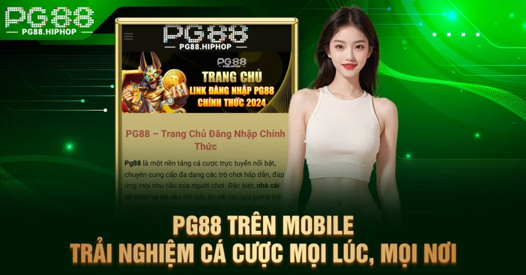 PG88 Trên Mobile - Trải Nghiệm Cá Cược Mọi Lúc, Mọi Nơi