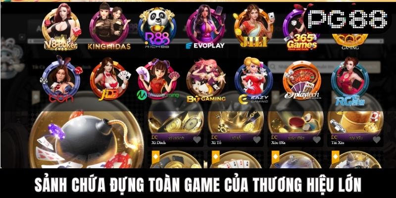 Game Bài PG88 Có Gì Hot? Những Trò Chơi Nổi Bật Nhất Sảnh chứa đựng toàn game của thương hiệu lớn